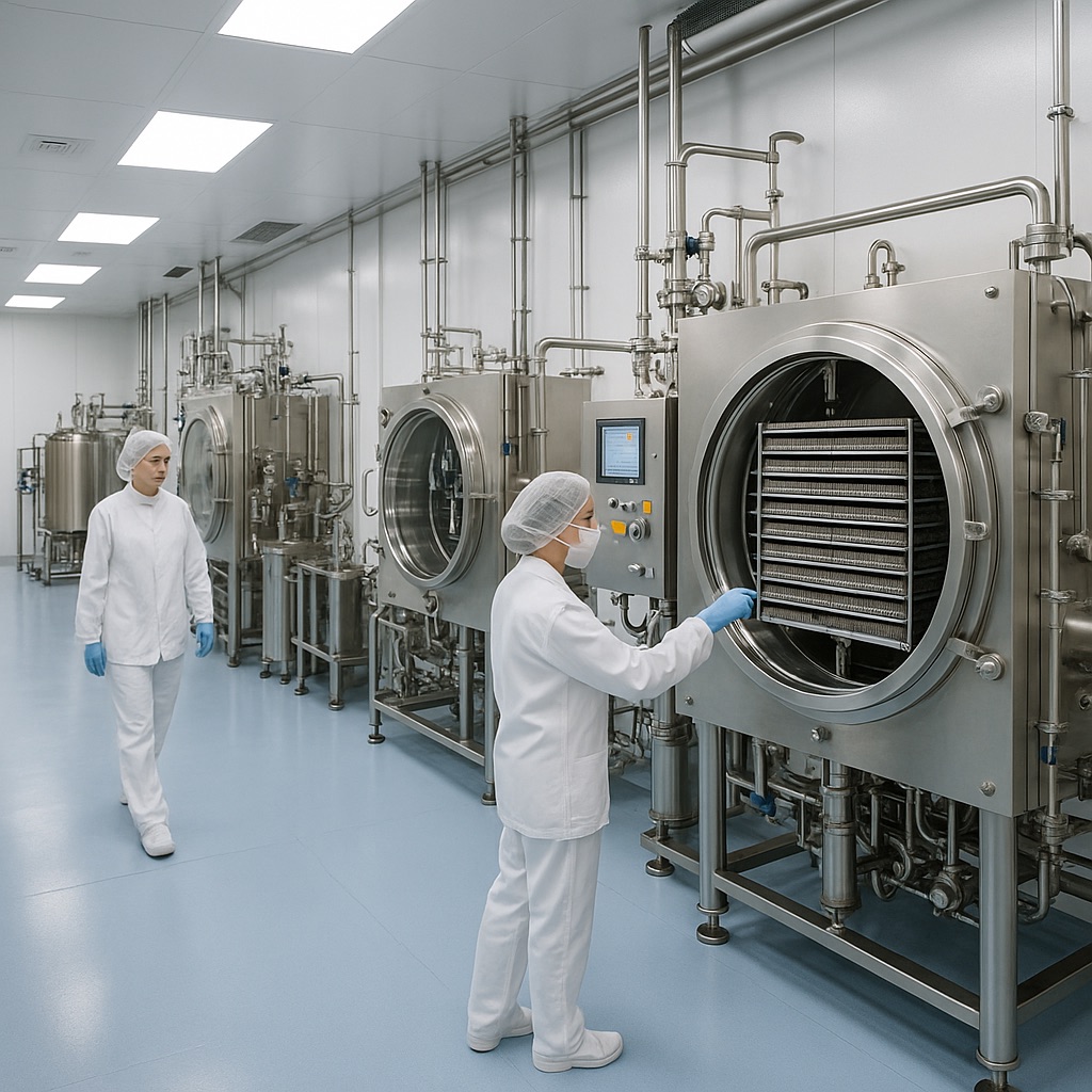 GMP certified peptide manufacturing facility